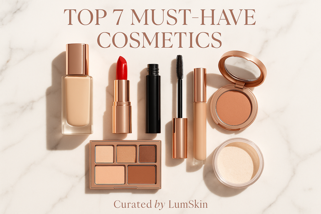 💄 Top 7 Must-Have Cosmetics Every Woman Should Own – Curated by LumSkin