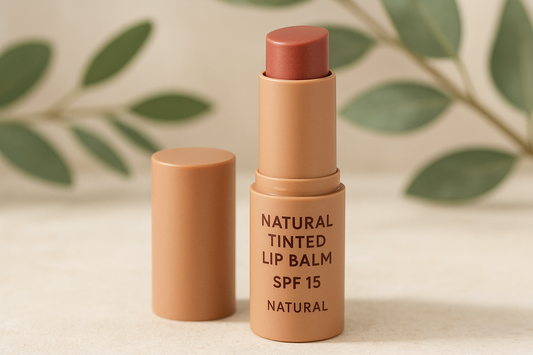 Natural Tinted Lip Balm Stick with SPF 15
